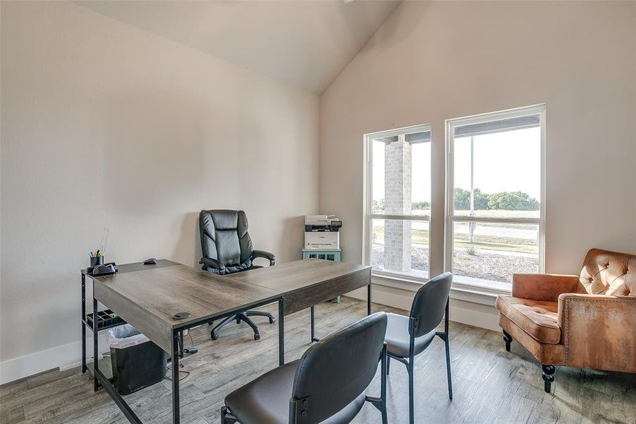 Furnished interior view inside a new home in Rocky Top Ranch, Reno (Image 12). Furnished interior view inside a new home in Rocky Top Ranch, Reno (Image 12).