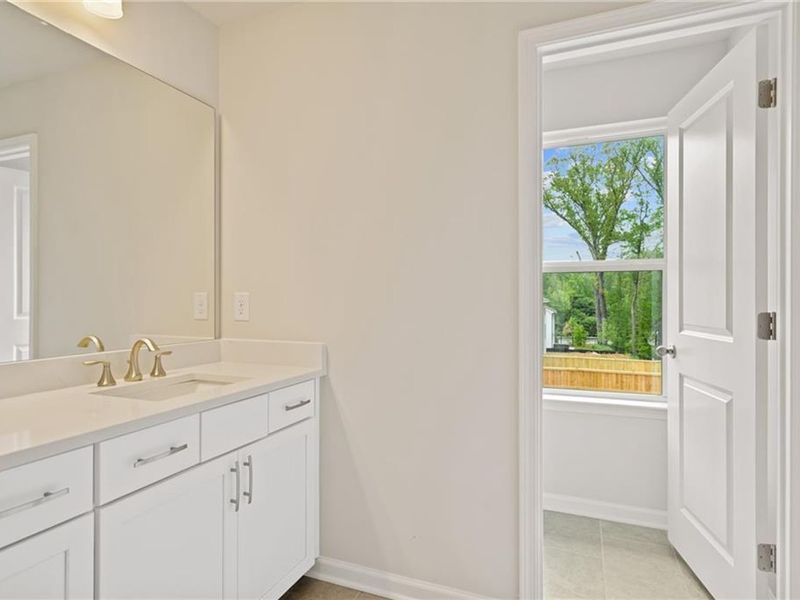 Furnished interior view inside a new home in The Village at Shallowford, Kennesaw (Image 11).