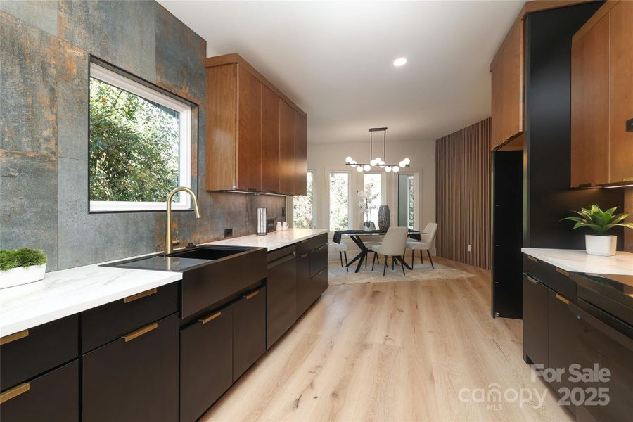 Furnished interior view inside a new home in , Charlotte (Image 4).