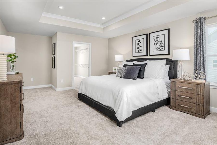 Furnished interior view inside a new home in Derby Meadows, Pleasant View (Image 13).