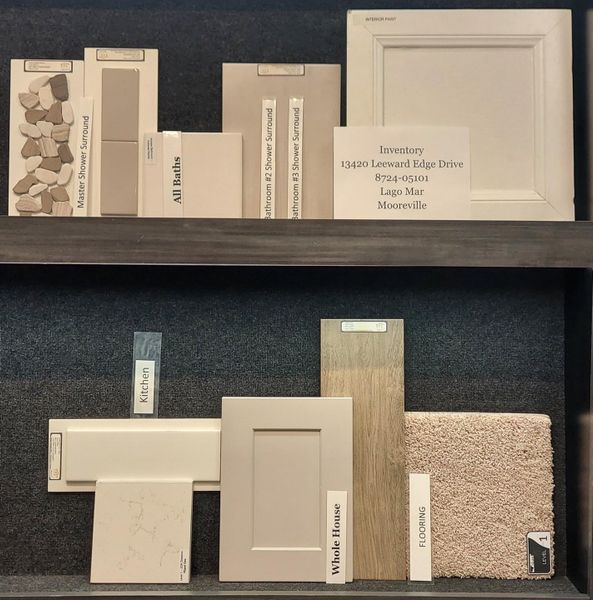 Sample of building materials used in homes in Lago Mar, Texas City (Image 16).
