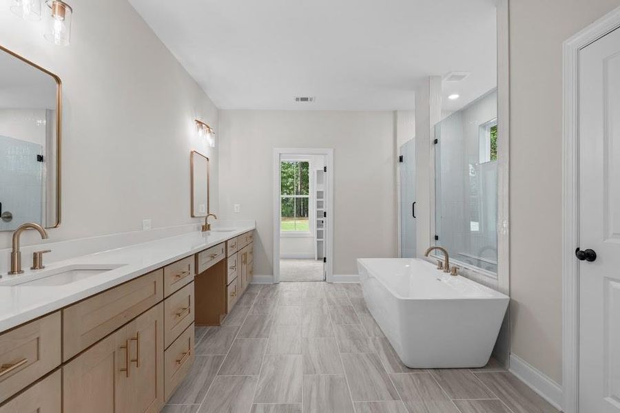 Furnished interior view inside a new home in , Carrollton (Image 11).