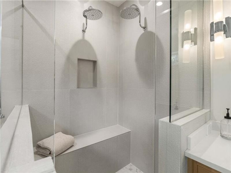 Furnished interior view inside a new home in , Atlanta (Image 15). Furnished interior view inside a new home in , Atlanta (Image 15).