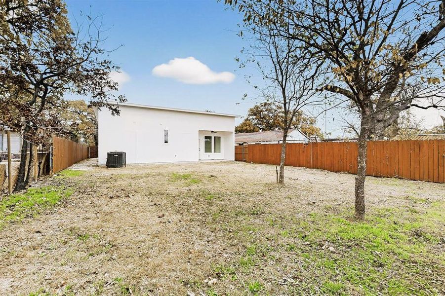 Exterior details and patio area of a home in , Dallas (Image 28). Exterior details and patio area of a home in , Dallas (Image 28).