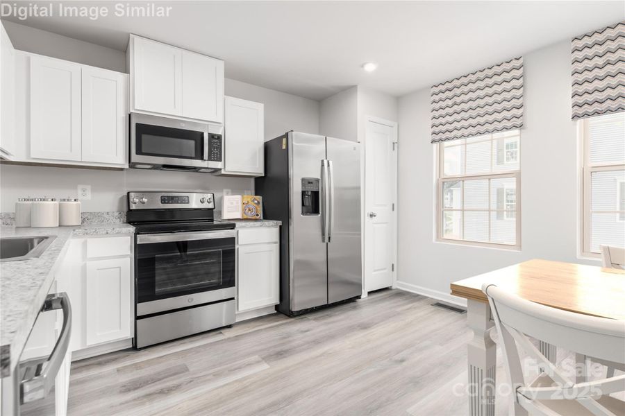 Building new lets you choose cabinets, countertops, flooring and more.  Create a home that is uniquely yours.