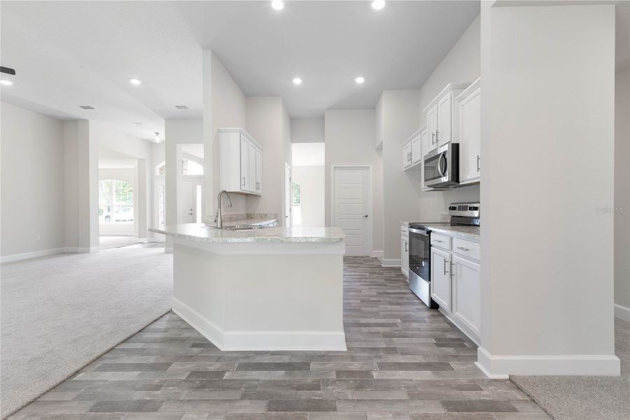 Furnished interior view inside a new home in Orange Blossom Hills, Summerfield (Image 5).