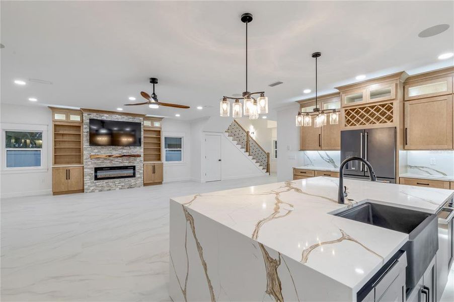 Furnished interior view inside a new home in , New Smyrna Beach (Image 9).