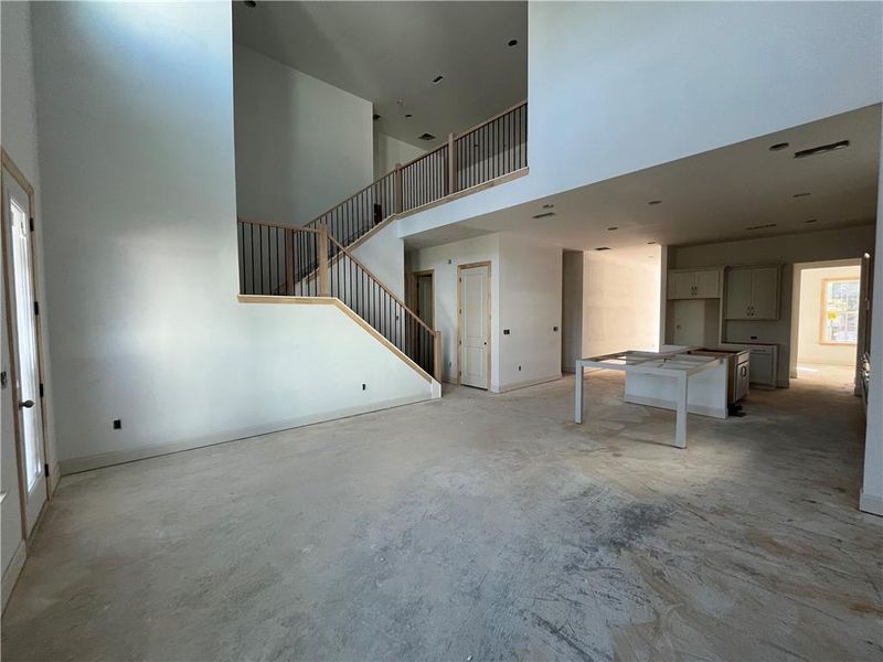In-progress construction of a new home in East Harbor II at Chestatee, Dawsonville, GA (Image 62).