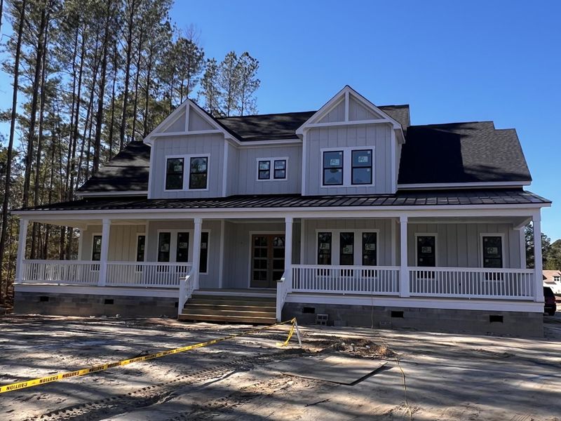 In-progress construction of a new home in , Moncks Corner, SC (Image 12).