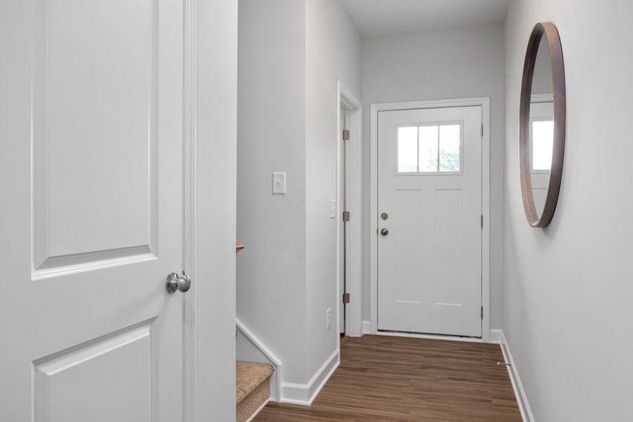 Representative unfurnished interior of a home built from the The Warren by Davidson Homes LLC in Gregory Village Townhomes, Lillington (Image 20).