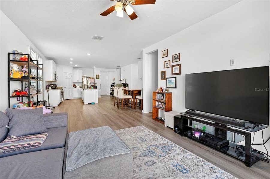 Furnished interior view inside a new home in Deer Run at Crosswinds, Davenport (Image 15).