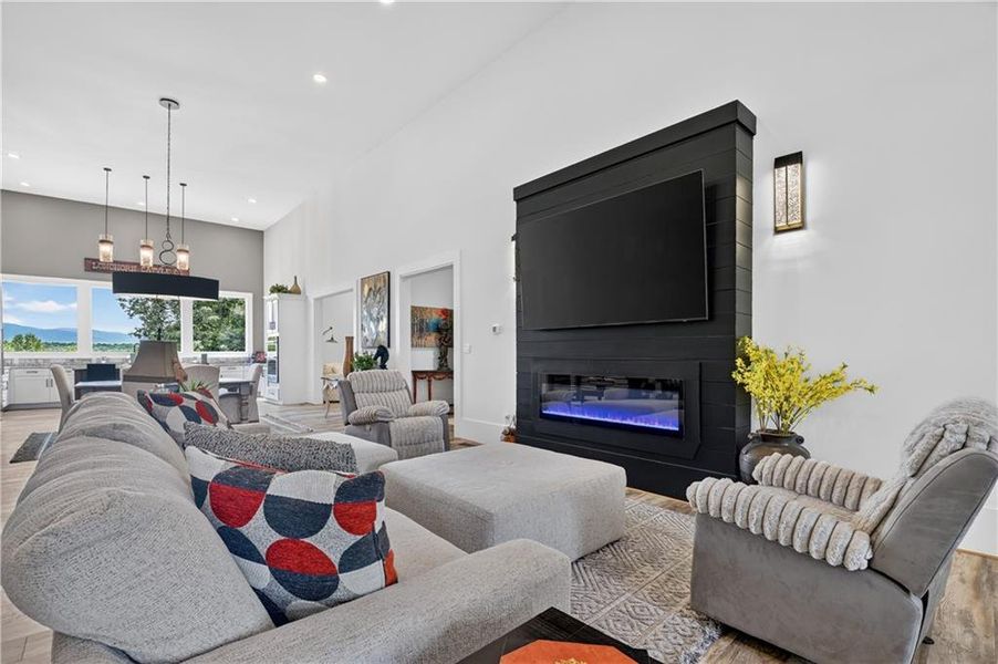 Furnished interior view inside a new home in , Ellijay (Image 55). Furnished interior view inside a new home in , Ellijay (Image 55).