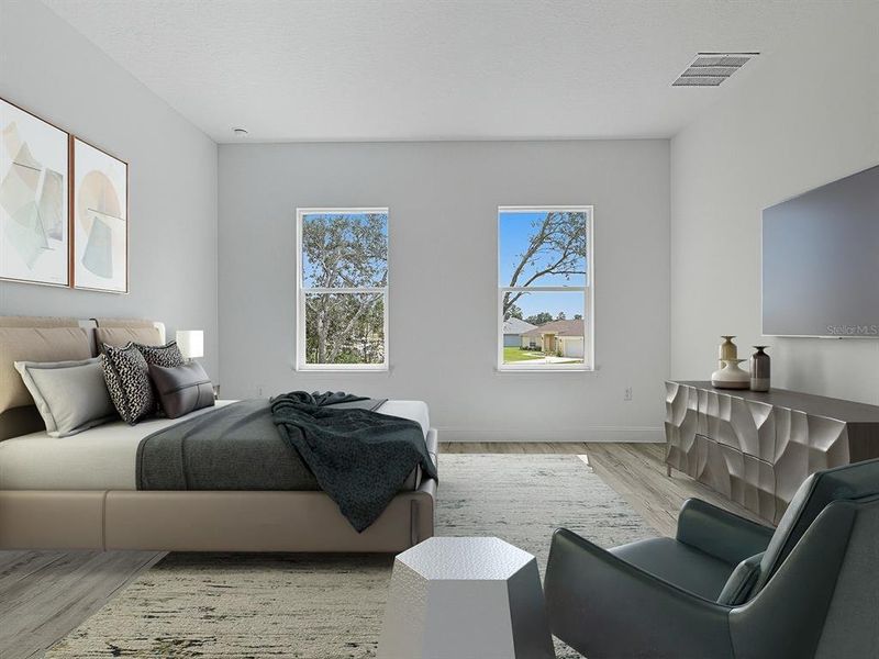 Furnished interior view inside a new home in , Ocala (Image 7).