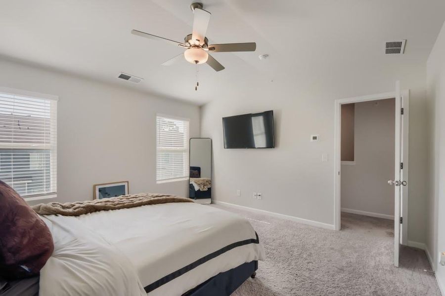Furnished interior view inside a new home in , Hampton (Image 10). Furnished interior view inside a new home in , Hampton (Image 10).