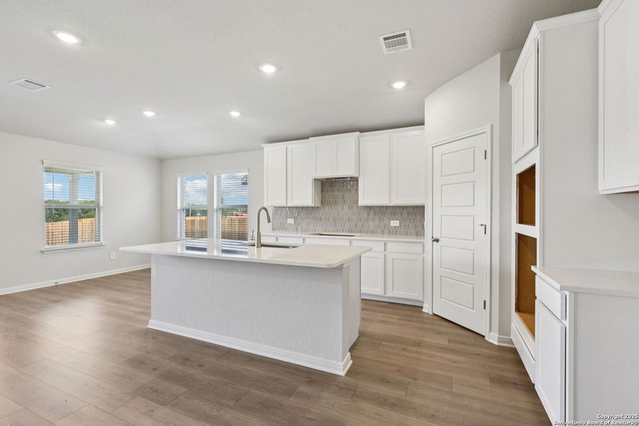 Furnished interior view inside a new home in Fox Falls, Boerne (Image 6).