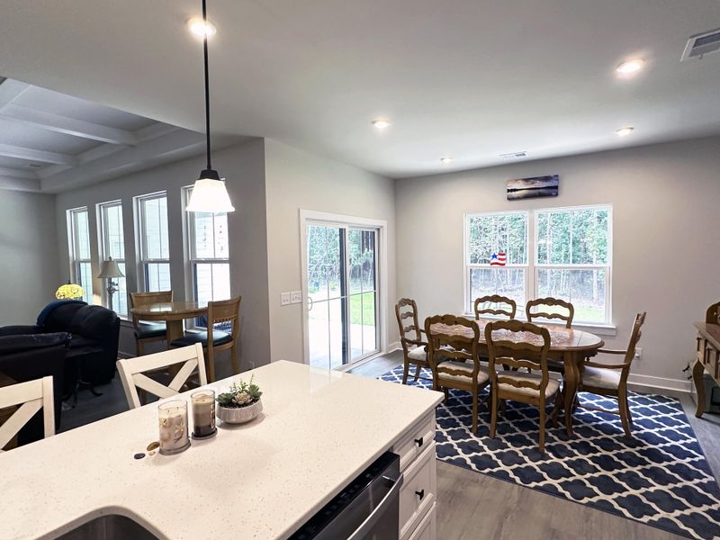 Furnished interior view inside a new home in , Awendaw (Image 12).