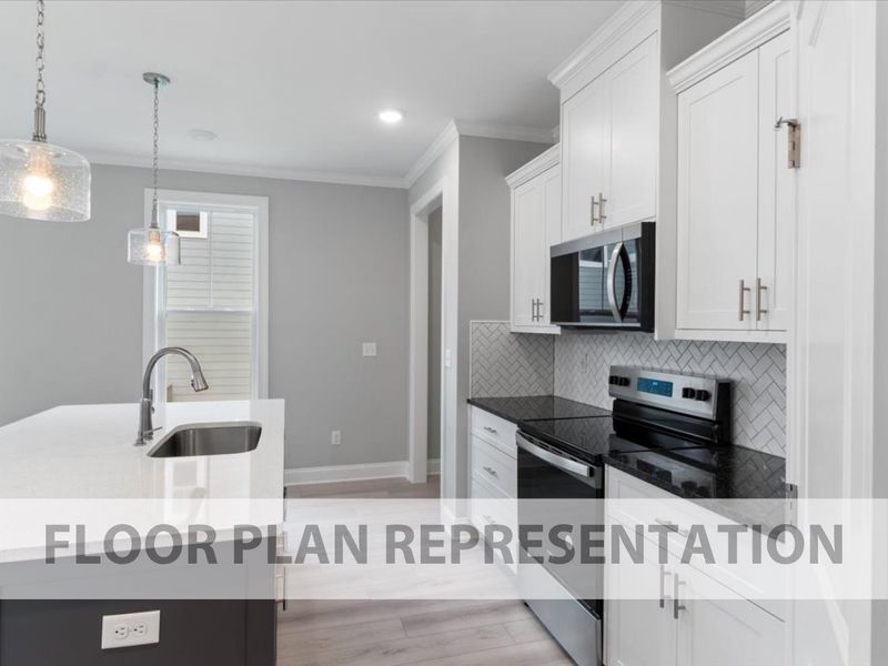 Robin Plan Kitchen Alt View | Ivey Homes