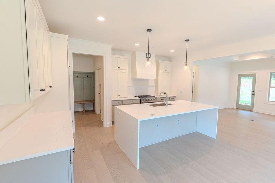 Furnished interior view inside a new home in , Hoschton (Image 11).