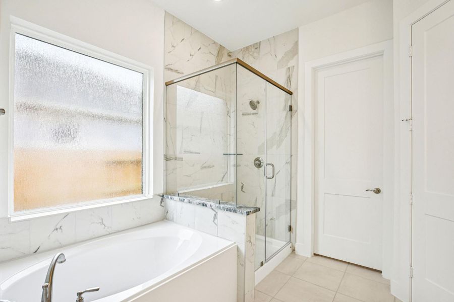 Furnished interior view inside a new home in The Trails, New Caney (Image 6).