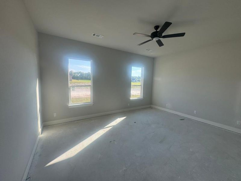 In-progress construction of a new home in King Crossing Estates, Van Alstyne, TX (Image 10).