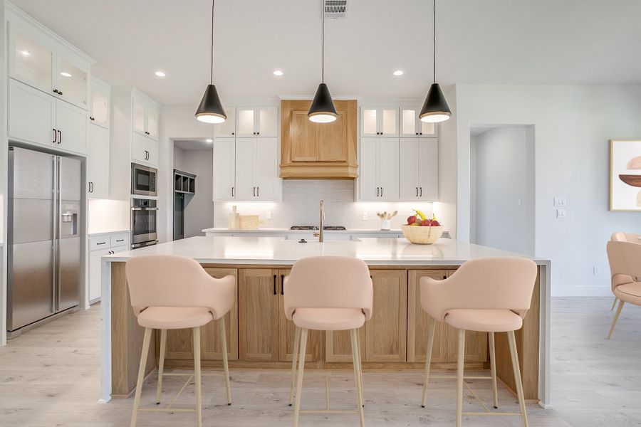 Representative furnished interior of a home built from the The Plano by Kenmark Homes in Paloma Ranches, Justin (Image 3). Representative furnished interior of a home built from the The Plano by Kenmark Homes in Paloma Ranches, Justin (Image 3).