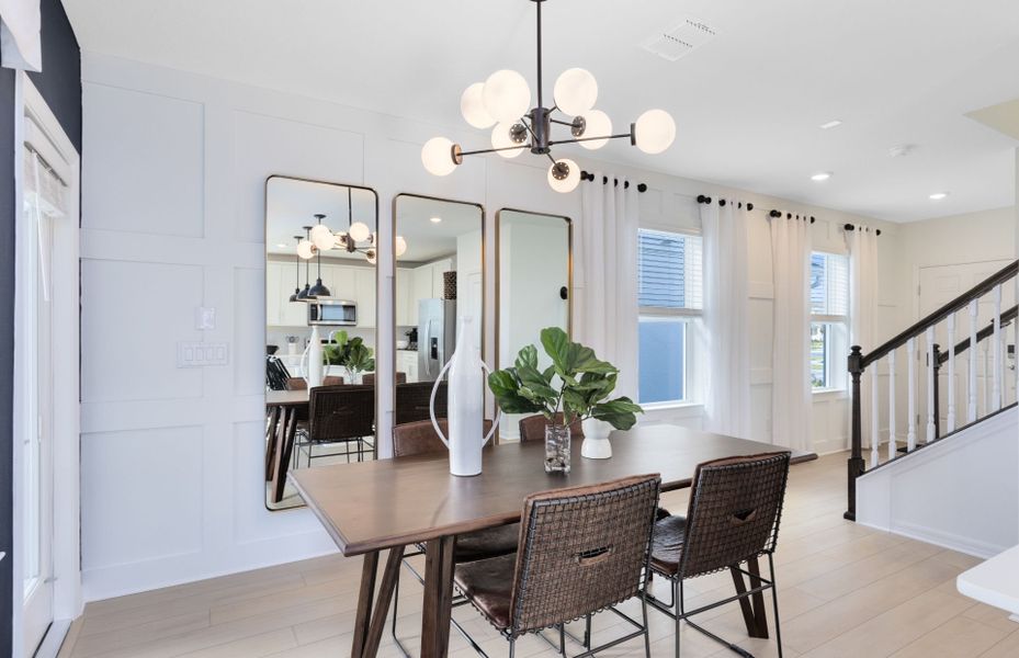 Representative furnished interior of a home built from the Jasmine by Pulte Homes in Tohoqua, Kissimmee (Image 17).