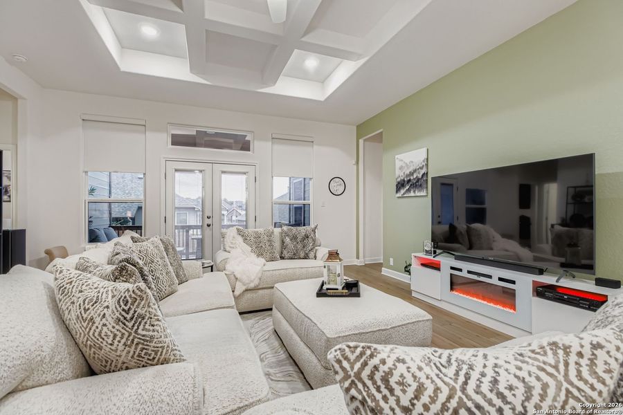 Furnished interior view inside a new home in , Spring Branch (Image 28).