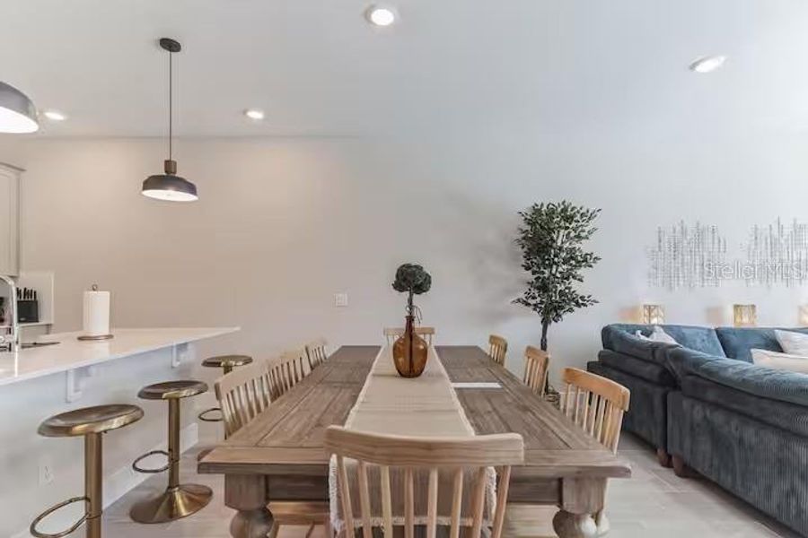 Furnished interior view inside a new home in , Reunion (Image 12).