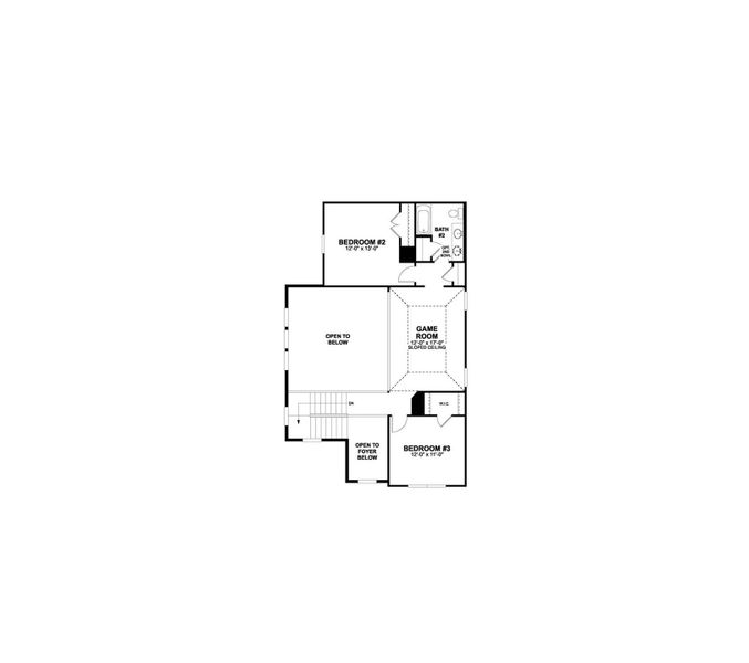 2D floor plan layout of this home in Colony at Cole Springs, Buda, TX (Image 2). 2D floor plan layout of this home in Colony at Cole Springs, Buda, TX (Image 2).