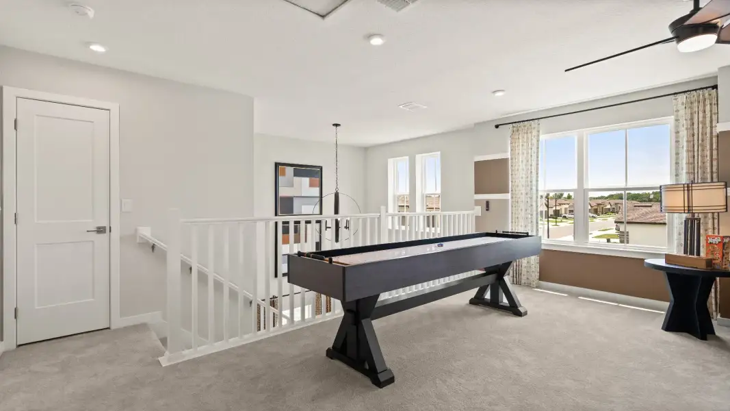 Furnished interior view inside a new home in Liberty Trace, Haines City (Image 30).