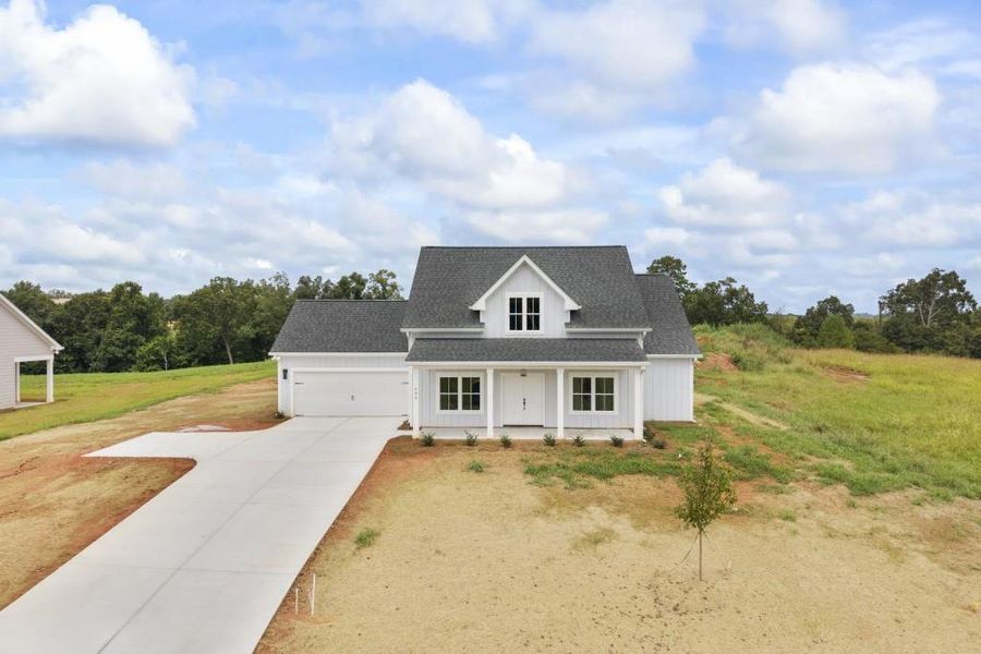 Front exterior of a new home in , Toccoa, GA, highlighting curb appeal (Image 23). Front exterior of a new home in , Toccoa, GA, highlighting curb appeal (Image 23).