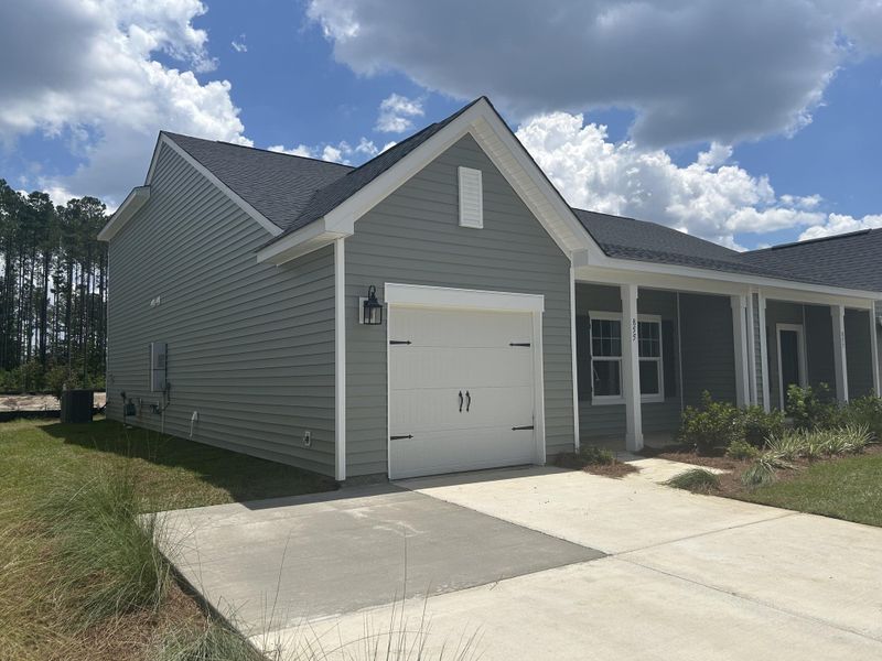 Front exterior of a new home in Hammock Walk at Nexton, Summerville, SC, highlighting curb appeal (Image 19).