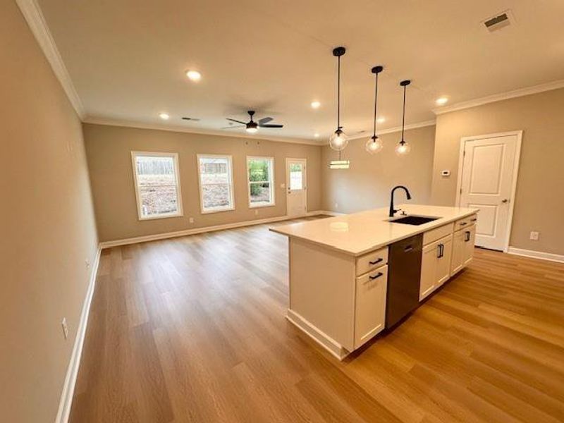 Spacious, unfurnished interior of a new home in Wilkins Walk, Mableton (Image 15). Spacious, unfurnished interior of a new home in Wilkins Walk, Mableton (Image 15).