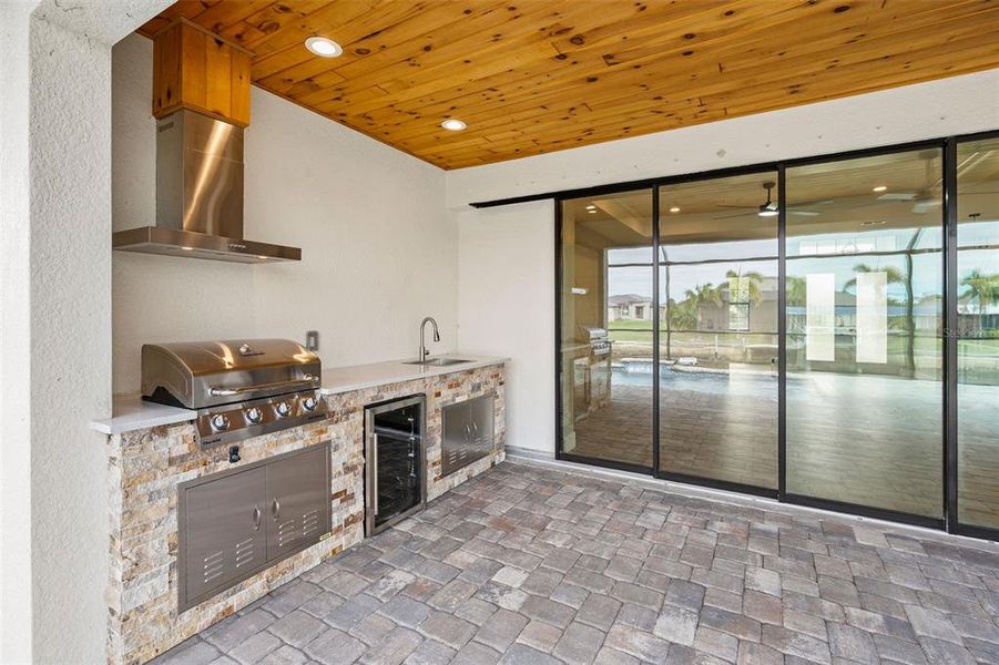 Exterior details and patio area of a home in , Port Charlotte (Image 19). Exterior details and patio area of a home in , Port Charlotte (Image 19).