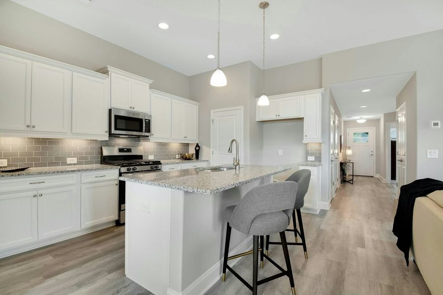 Representative furnished interior of a home built from the The Everleigh by Windsong Properties in Madeira, Acworth (Image 16).