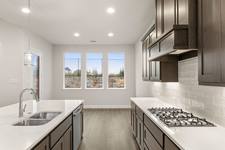 Furnished interior view inside a new home in Nelson Lake Estates, Rockwall (Image 9).