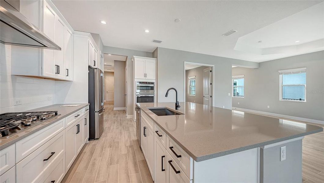Furnished interior view inside a new home in Wildleaf, Parrish (Image 8).