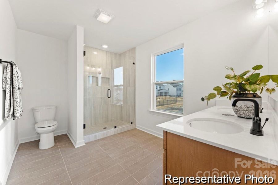 Furnished interior view inside a new home in Whispering Hills, Locust (Image 13).