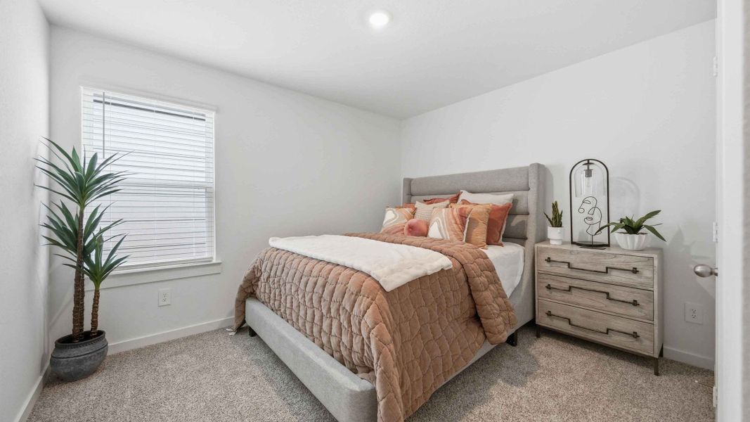 Furnished interior view inside a new home in Wheatley Oaks, Houston (Image 8). Furnished interior view inside a new home in Wheatley Oaks, Houston (Image 8).
