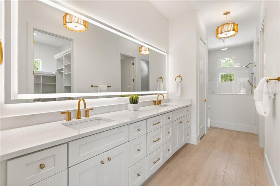 Furnished interior view inside a new home in , Sanford (Image 51).