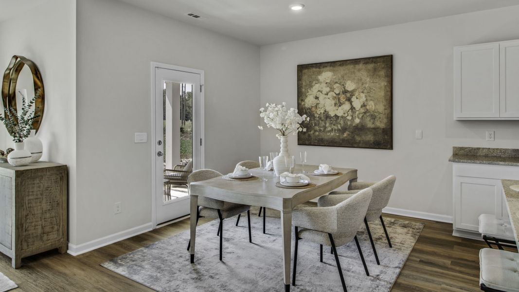 Furnished interior view inside a new home in Bailey Park, Fayetteville (Image 21).