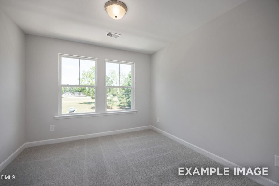 Spacious, unfurnished interior of a new home in Forestville Yard Townhomes, Knightdale (Image 25). Spacious, unfurnished interior of a new home in Forestville Yard Townhomes, Knightdale (Image 25).