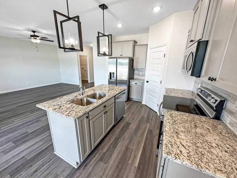 Furnished interior view inside a new home in Grand Reserve, Hinesville (Image 8).
