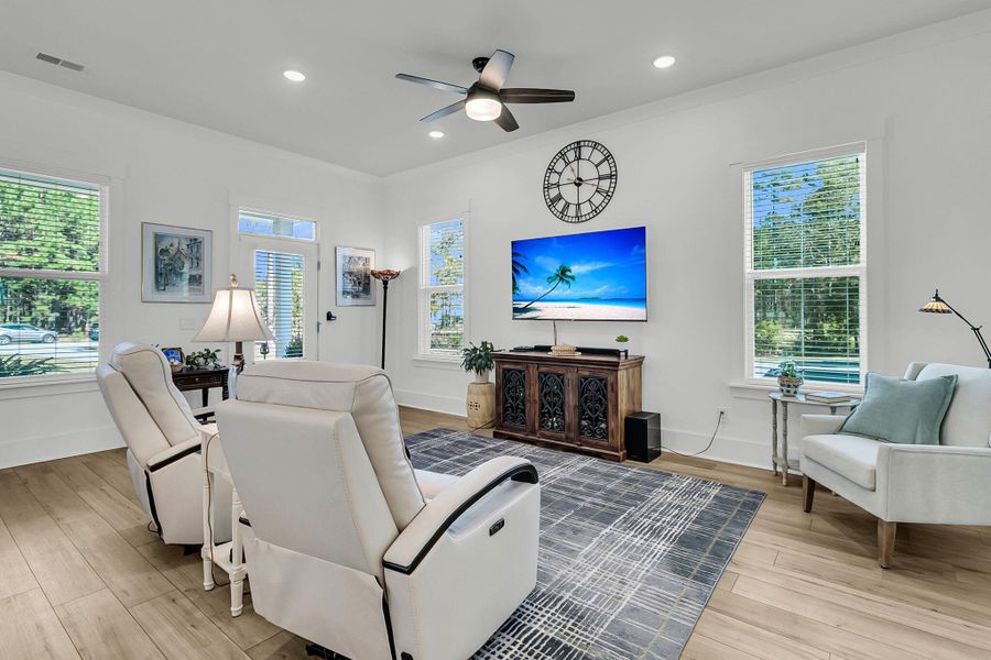Furnished interior view inside a new home in , Huger (Image 10).