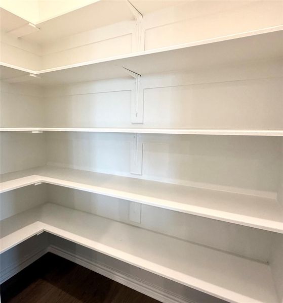 View of pantry View of pantry