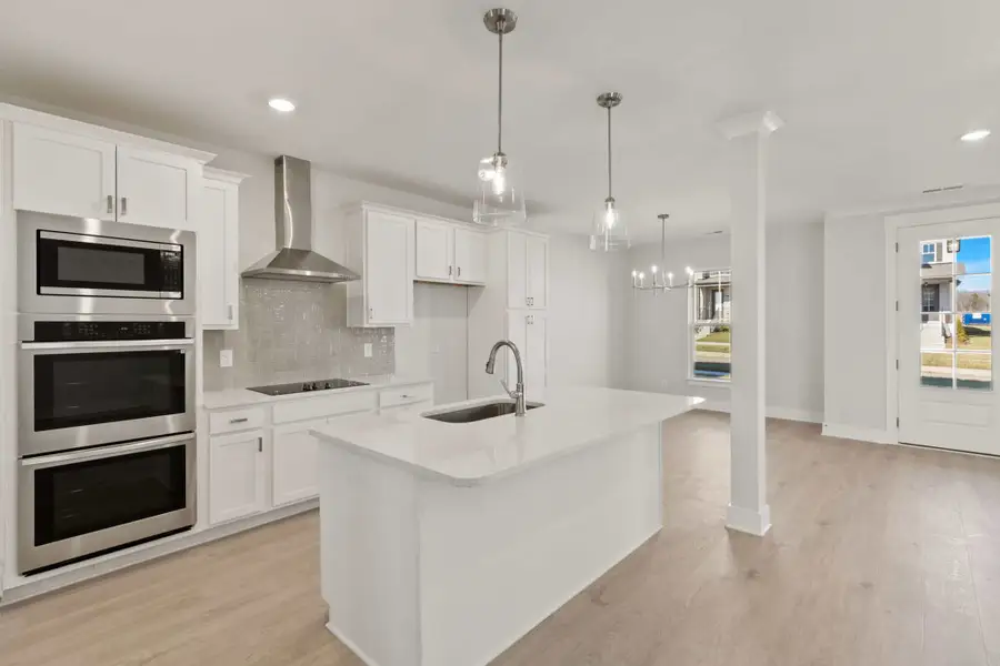 Furnished interior view inside a new home in , Gallatin (Image 3).