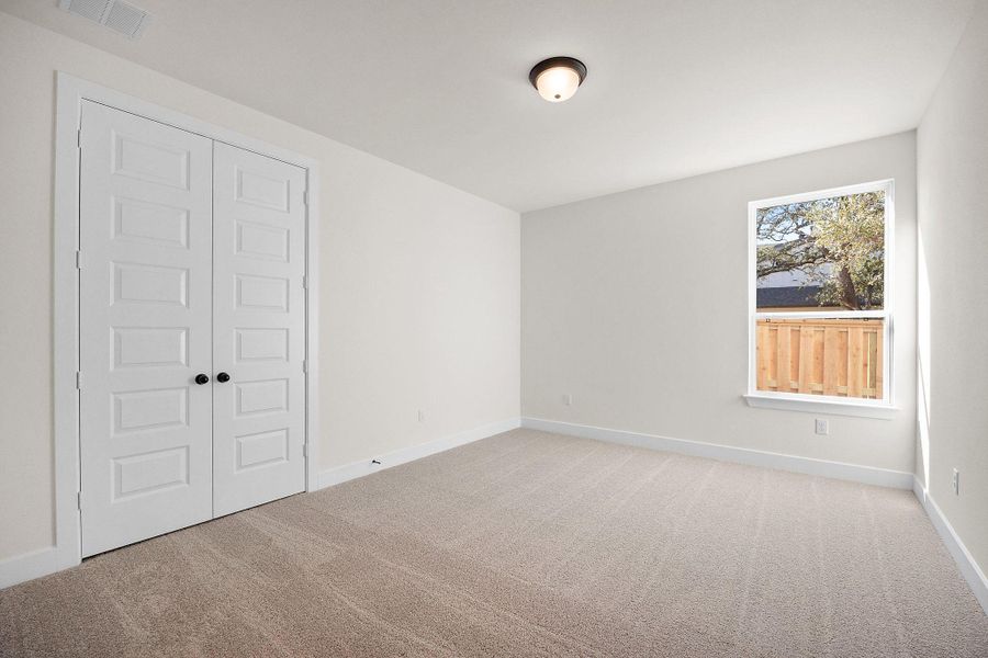 Representative unfurnished interior of a home built from the The Dalton by Westin Homes in Legacy - 60', League City (Image 25).