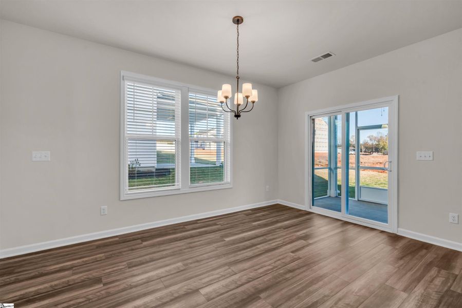 Spacious, unfurnished interior of a new home in Halton Oaks, Spartanburg (Image 23).