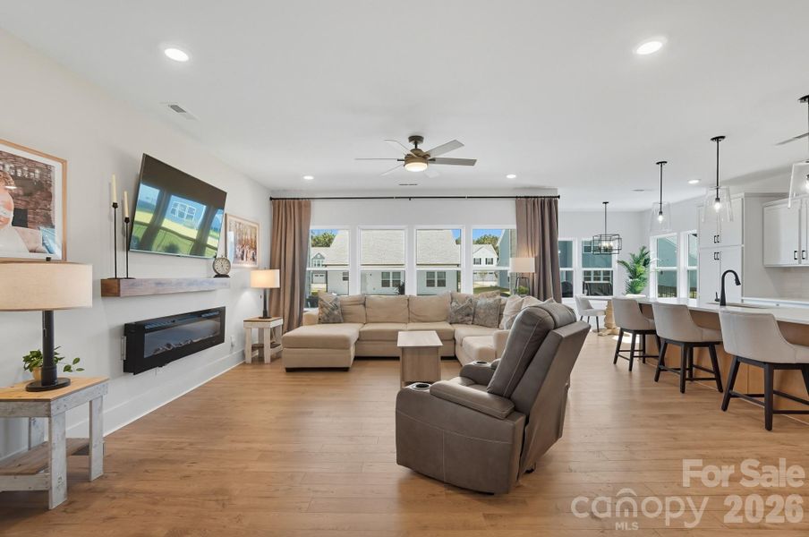 Furnished interior view inside a new home in , Monroe (Image 29).