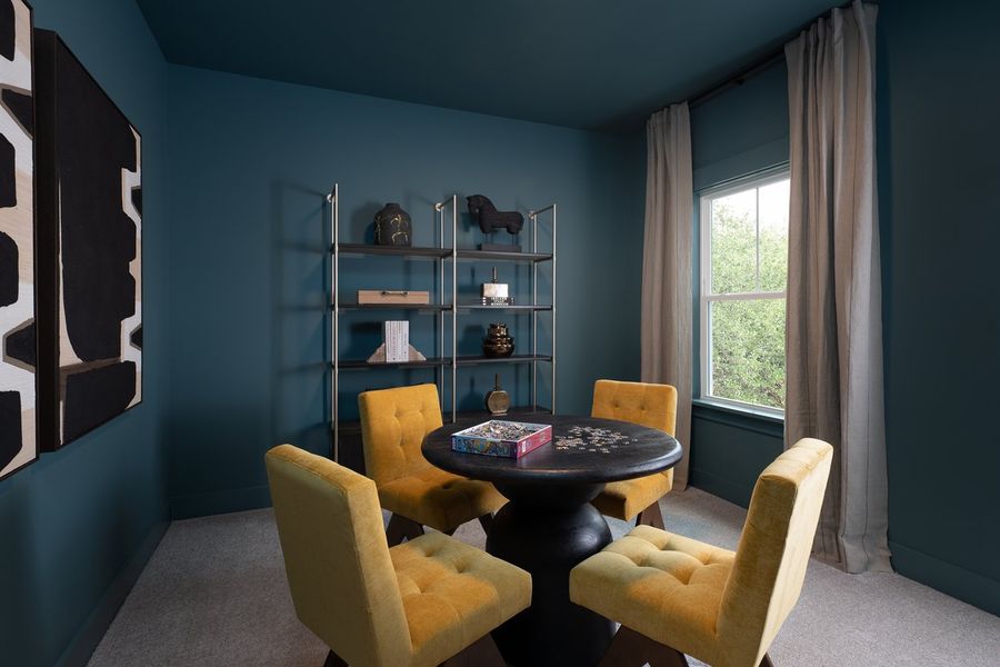 Representative furnished interior of a home built from the Knox by Ashton Woods in Rowland's Grant, Fuquay Varina (Image 11).